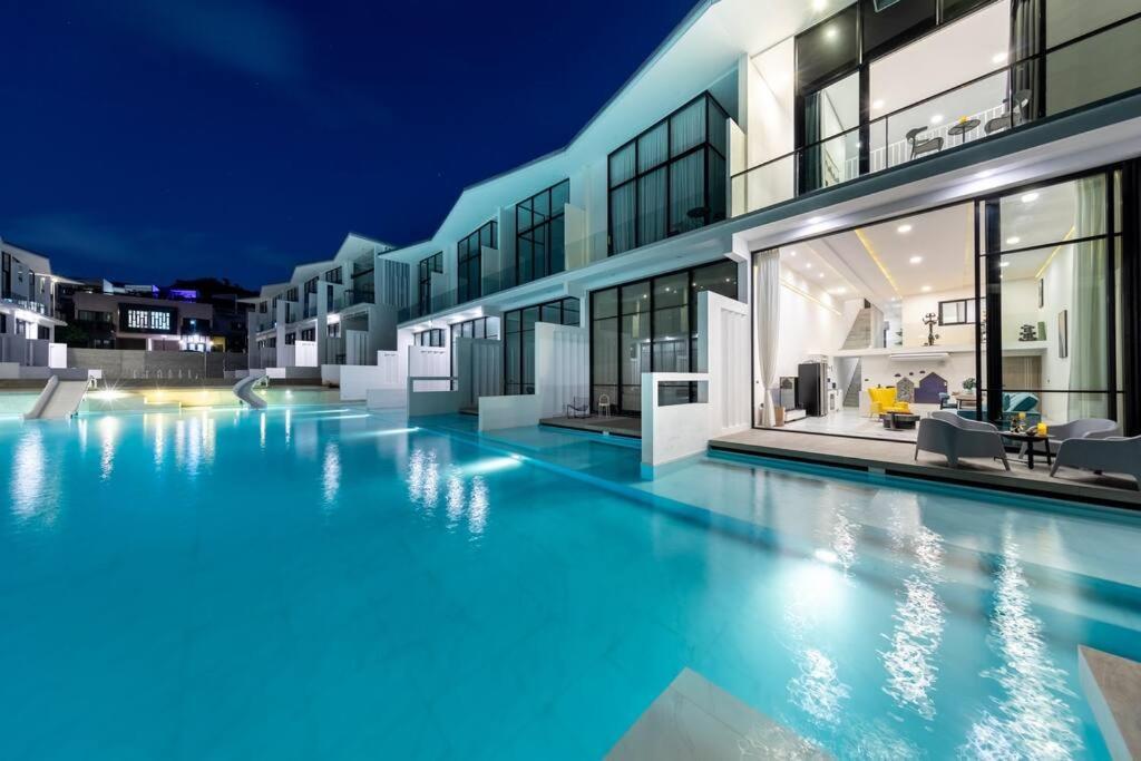 Vila Unique Townhouse Pool Slide Access Ko Samui Exteriér fotografie