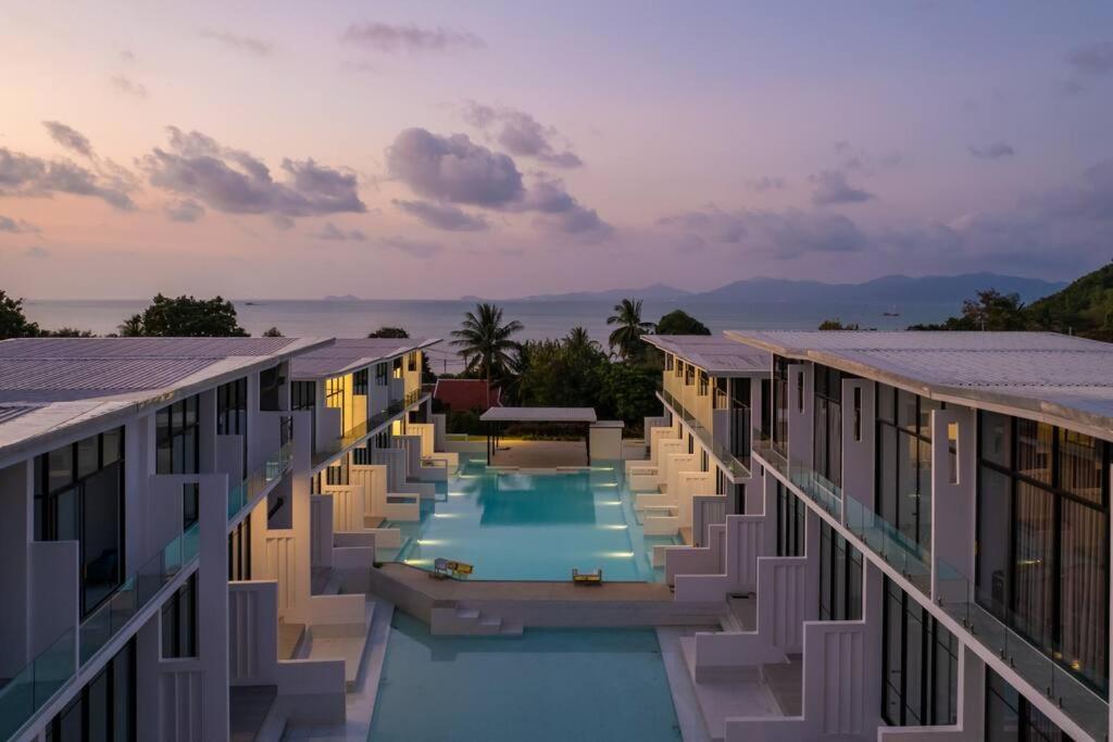 Vila Unique Townhouse Pool Slide Access Ko Samui Exteriér fotografie