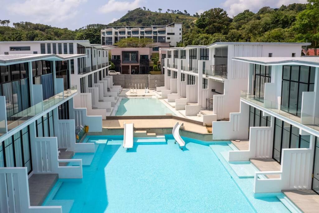 Vila Unique Townhouse Pool Slide Access Ko Samui Exteriér fotografie