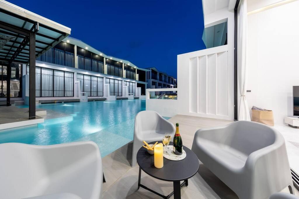 Vila Unique Townhouse Pool Slide Access Ko Samui Exteriér fotografie