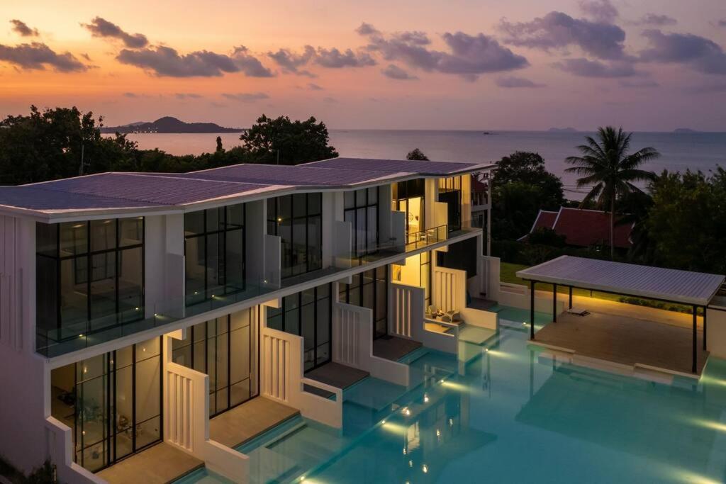 Vila Unique Townhouse Pool Slide Access Ko Samui Exteriér fotografie