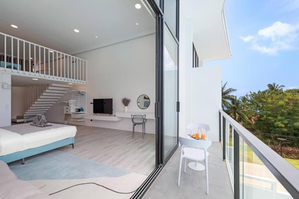Vila Unique Townhouse Pool Slide Access Ko Samui Exteriér fotografie